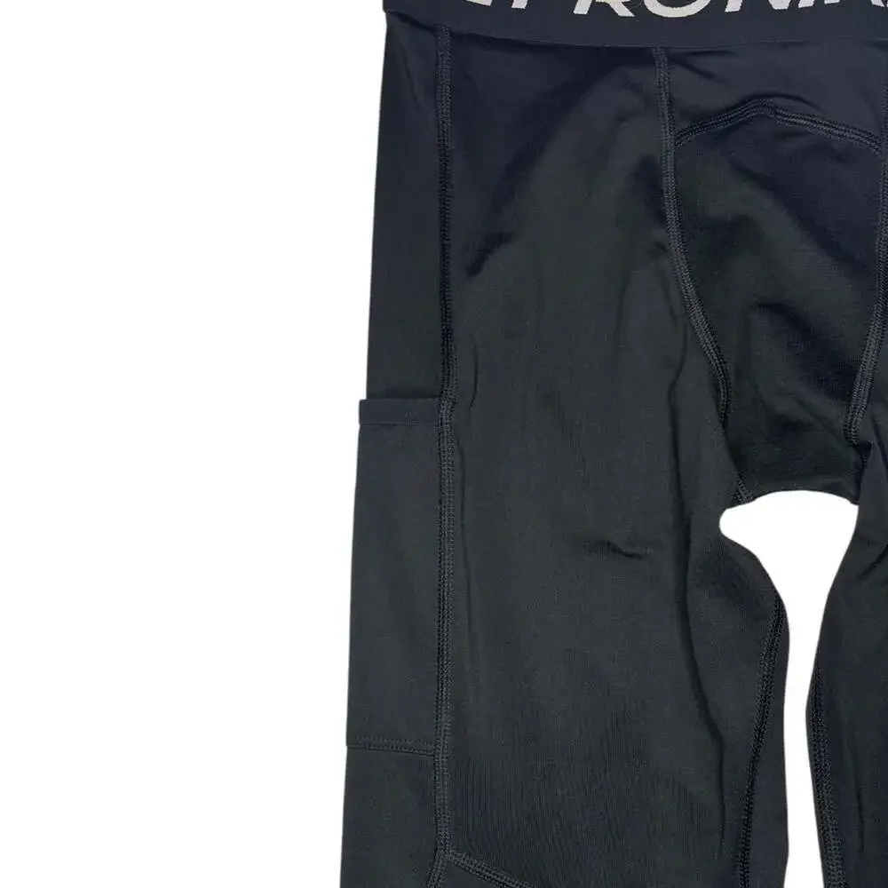Nike Pro Dri-FIT Boys Compression Tights with Pocket Black Size XL
